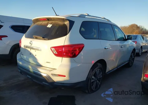 2017 Nissan Pathfinder S from USA, damaged, VIN 5N1DR2MM7HC681604